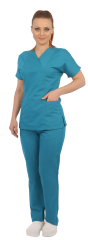 Likralı Terekoton Takım Doktor, Hemşire,Estetisyen,Personel Eczane,Labaratuvar,İş Elbisesi Terekoton