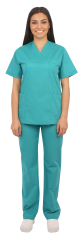 Likralı Terekoton Takım Doktor, Hemşire,Estetisyen,Personel Eczane,Labaratuvar,İş Elbisesi Terekoton