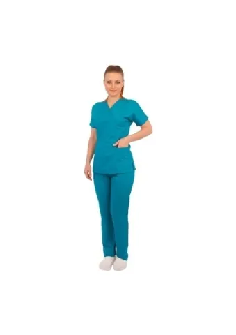 Doktor Terikoton Likrasız Kadın Yarasa Kol Cerrahi Takım