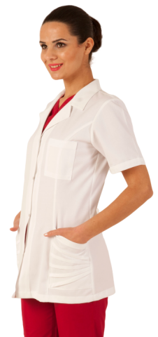 Bayan Kelebek model Kısa Kol Kısa Boy  Önlük Doktor,Hemşire,Öğretmen,Eczacı,Labaratuvar