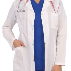 Kısa Boy Uzun Kol Önlük Doktor,Hemşire,Öğretmen,Eczacı,Labaratuvar,Estetisyen