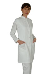 Terikoton  Uzun Kol Uzun Boy Önlük Doktor,Hemşire,Estetisyen,Öğretmen,Eczacı,Labaratuvar