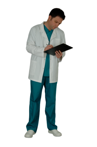 Erkek Uzun Kol Standart Boy Terikoton Önlük Doktor, Hemşire, Öğretmen,Eczacı,Estetisyen,Labaratuvar