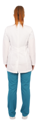 Kelebek Model Kısa Boy Uzun Kol Önlük Doktor,Hemşire,Öğretmen,Eczacı,Labaratuvar,Estetisyen