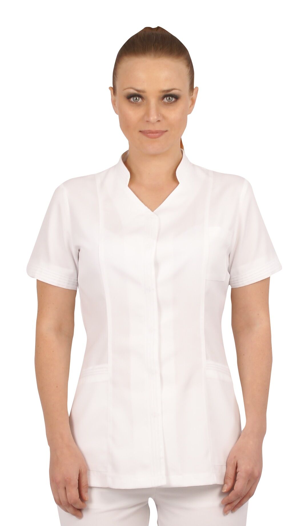 Özel Alpaka Kumaş Hakim V-Yaka Tek Üst