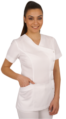 Doktor,Hemşire,Estetisyen,Güzellik Alpaka Kumaş Üst